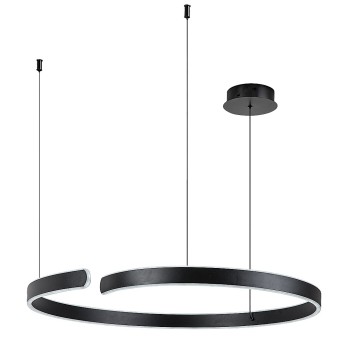 Lustra LED Silnora negru Rabalux 72115, 45W