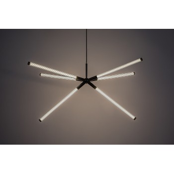 Lustra LED Nivaro negru Rabalux 72168, 36W