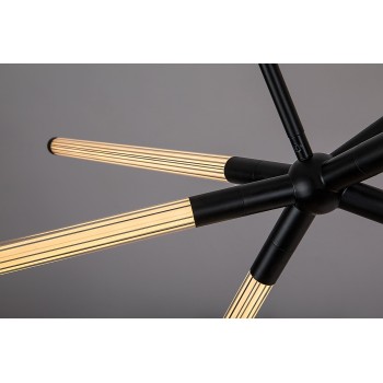 Lustra LED Nivaro negru Rabalux 72168, 36W