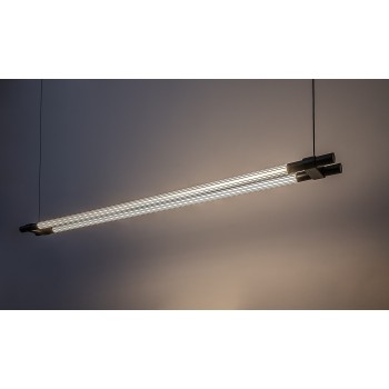 Lustra LED Nivaro negru Rabalux 72169, 28W