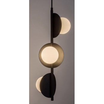 Lustra LED Jules negru Rabalux 72224, 3xG9