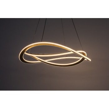 Lustra LED Kallira auriu Rabalux 72282, 72W
