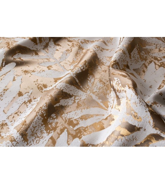 Material draperie Mendola decor Leto, latime 280cm, auriu-bej