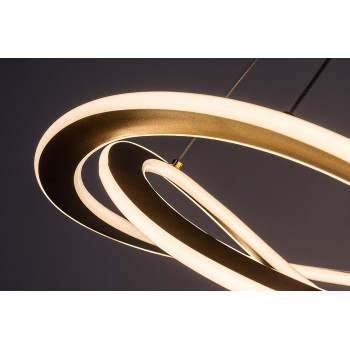 Lustra LED Kallira auriu Rabalux 72282, 72W