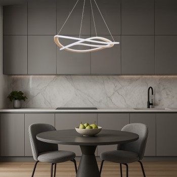 Lustra LED Kallira auriu Rabalux 72282, 72W