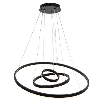 Lustra LED Isaure negru Rabalux 72306, 100W