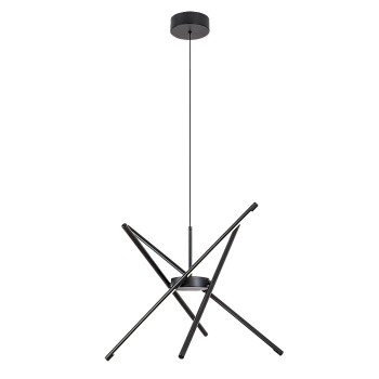 Lustra LED Henli2 negru Rabalux 72338, 40W