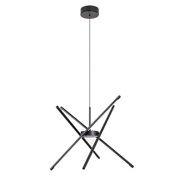 Lustra LED Henli2 negru Rabalux 72338, 40W