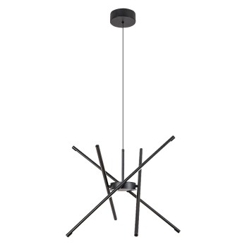 Lustra LED Henli2 negru Rabalux 72338, 40W