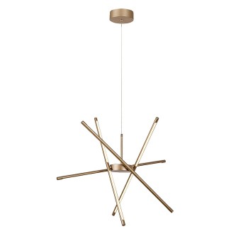Lustra LED Henli2 auriu Rabalux 72339, 40W