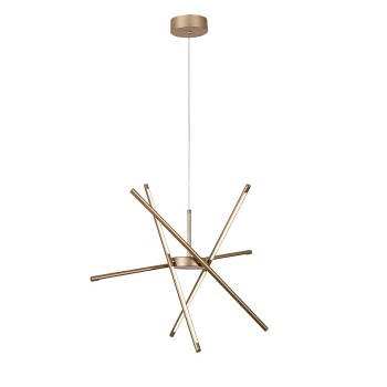 Lustra LED Henli2 auriu Rabalux 72339, 40W