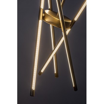 Lustra LED Henli2 auriu Rabalux 72339, 40W