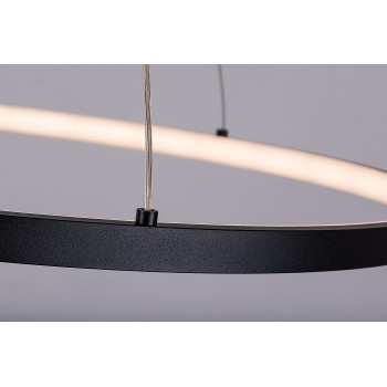 Lustra LED Beliza negru Rabalux 72344, 55W