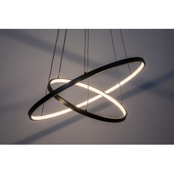 Lustra LED Beliza negru Rabalux 72345, 75W
