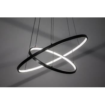 Lustra LED Beliza negru Rabalux 72345, 75W