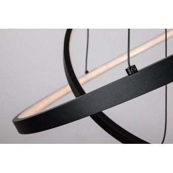 Lustra LED Beliza negru Rabalux 72345, 75W