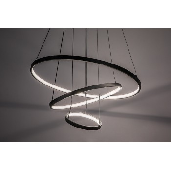 Lustra LED Beliza negru Rabalux 72346, 90W
