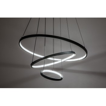 Lustra LED Beliza negru Rabalux 72346, 90W