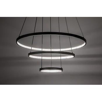 Lustra LED Beliza negru Rabalux 72346, 90W