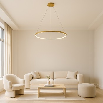 Lustra LED Beliza auriu Rabalux 72347, 55W