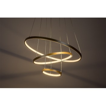 Lustra LED Beliza auriu Rabalux 72349, 90W