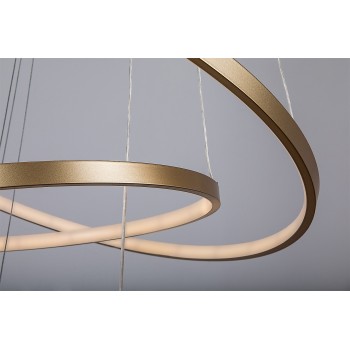Lustra LED Beliza auriu Rabalux 72349, 90W