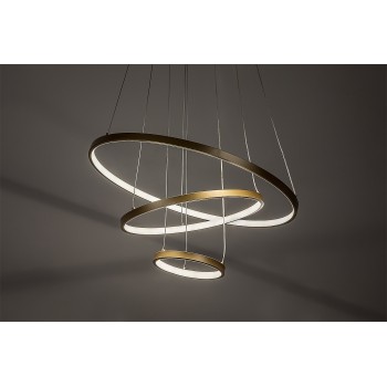 Lustra LED Beliza auriu Rabalux 72349, 90W