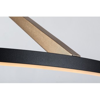 Lustra LED Renara negru/ auriu Rabalux 72352, 40W