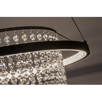 Lustra LED Maribell negru Rabalux 72353, 40W