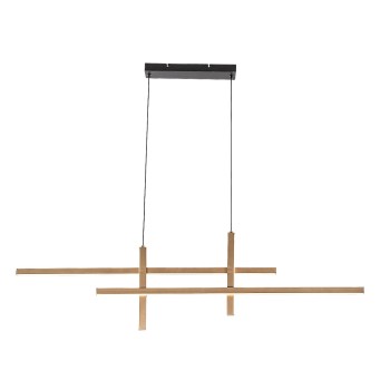 Lustra LED Severine negru/ auriu Rabalux 72366, 40W