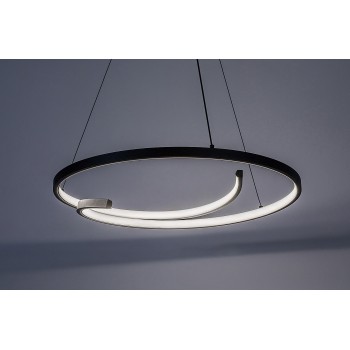 Lustra LED Niloo negru Rabalux 72367, 40W