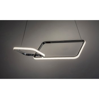 Lustra LED Malwen crom Rabalux 72368, 36W