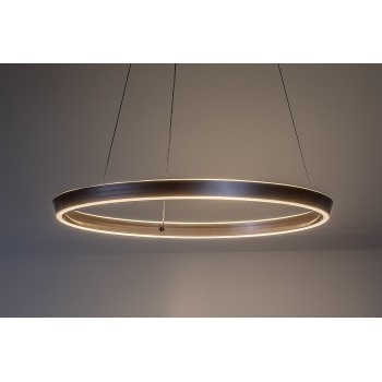 Lustra LED Nevira maro cafea periat Rabalux 72402, 36W