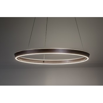 Lustra LED Nevira maro cafea periat Rabalux 72402, 36W