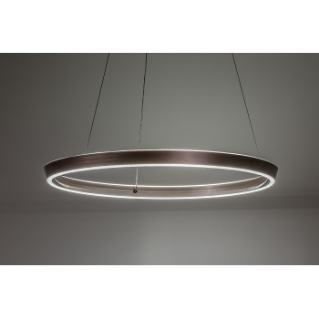 Lustra LED Nevira maro cafea periat Rabalux 72402, 36W