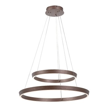 Lustra LED Nevira maro cafea periat Rabalux 72403, 45W