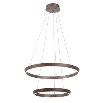 Lustra LED Nevira maro cafea periat Rabalux 72403, 45W