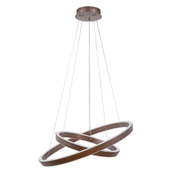 Lustra LED Nevira maro cafea periat Rabalux 72403, 45W