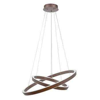 Lustra LED Nevira maro cafea periat Rabalux 72403, 45W