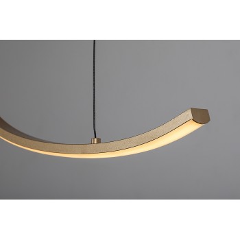Lustra LED Cobria auriu Rabalux 72404, 20W