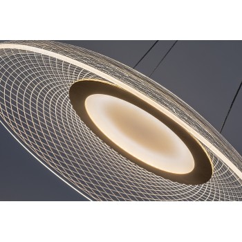 Lustra LED Zofrael auriu Rabalux 72411, 24W