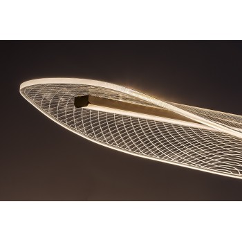 Lustra LED Zofrael auriu Rabalux 72413, 32W