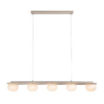 Lustra LED Glowbells gri-bej Rabalux 72462, 5xG9