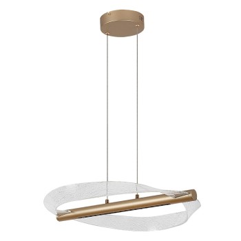 Lustra LED Olyssia auriu Rabalux 72463, 24W