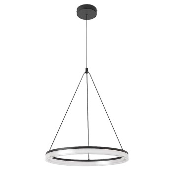 Lustra LED Seraphiel negru Rabalux 72478, 24W