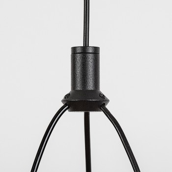 Lustra LED Seraphiel negru Rabalux 72478, 24W