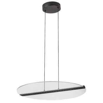Lustra LED Norael negru mat Rabalux 72483, 24W