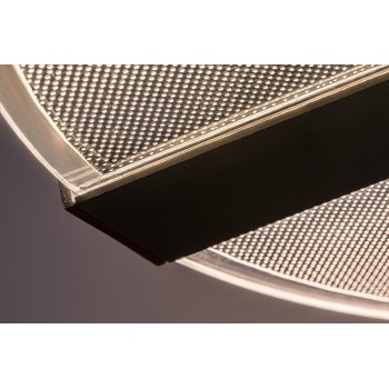Lustra LED Norael negru mat Rabalux 72483, 24W
