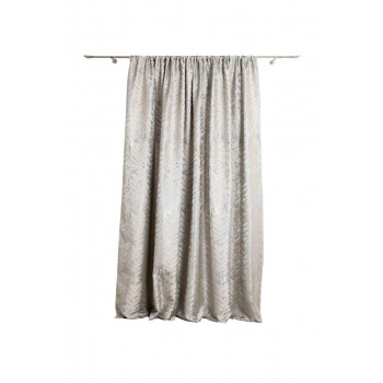 Material draperie Mendola decor Leto, latime 280cm, argintiu-crem - 1