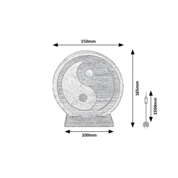 Lampa decorativa Harmio portocaliu Rabalux 76032, 1xE14